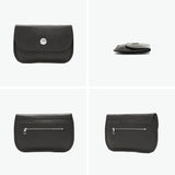 【正規取扱店】 アニアリ ポーチ メンズ レディース 小物入れ おしゃれ ブランド aniary 小物 本革 牛革 革 レザー マルチケース 薄型 マチなし フラップ かぶせ シンプル Reality Leather 28-08009