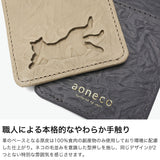 アオネコ パスケース リール付き aoneco 定期入れ ICカードケース IDケース かわいい オフィス 通勤 通学 可愛い 革 本革 牛革 レザー 猫 ネコ 保護猫 保護ネコ ねこ 日本製 リール付きパスケース an004
