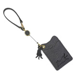 アオネコ パスケース リール付き aoneco 定期入れ ICカードケース IDケース かわいい オフィス 通勤 通学 可愛い 革 本革 牛革 レザー 猫 ネコ 保護猫 保護ネコ ねこ 日本製 リール付きパスケース an004