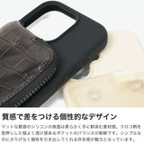 【正規取扱店】 エーシーン スマホケース カード収納 背面 A SCENE iphone ケース 後付け ポケット ポーチ スマホ シリコン iPhoneケース アイフォンケース iPhone ブランド おしゃれ PVC croco silicon case