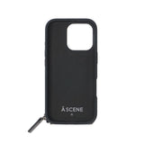 【正規取扱店】 エーシーン スマホケース カード収納 背面 A SCENE iphone ケース 後付け ポケット ポーチ スマホ シリコン iPhoneケース アイフォンケース iPhone ブランド おしゃれ PVC croco silicon case