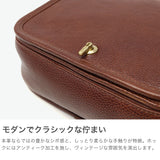 アウ ショルダーバッグ メンズ レディース A_W 斜めがけ 小さめ 革 本革 牛革 レザー ブランド 大人 メールバッグ シンプル かっこいい おしゃれ コンパクト ショルダー ホック かぶせ HOK SHOULDER M AB-008