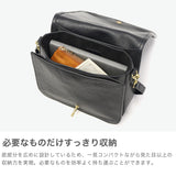 アウ ショルダーバッグ メンズ レディース A_W 斜めがけ 小さめ 革 本革 牛革 レザー ブランド 大人 メールバッグ シンプル かっこいい おしゃれ コンパクト ショルダー ホック かぶせ HOK SHOULDER M AB-008