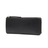 アウ 長財布 メンズ レディース 本革 黒 A_W 財布 革 レザー 小銭入れ ファスナー 大容量 シンプル Lobb LONG PURSE AP-001