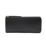 アウ 長財布 メンズ レディース 本革 黒 A_W 財布 革 レザー 小銭入れ ファスナー 大容量 シンプル Lobb LONG PURSE AP-001