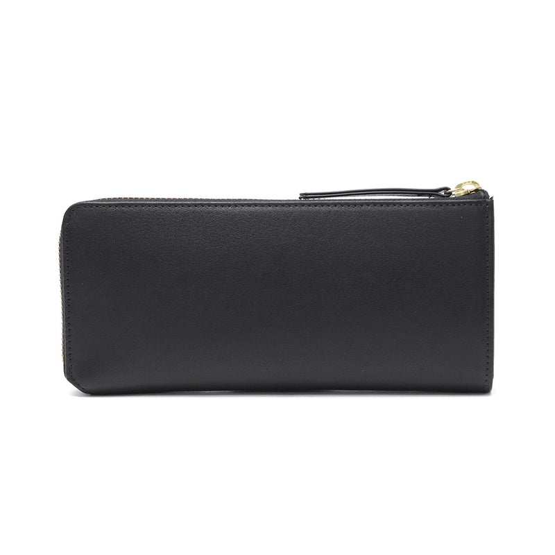 アウ 長財布 メンズ レディース 本革 黒 A_W 財布 革 レザー 小銭入れ ファスナー 大容量 シンプル Lobb LONG PURSE AP-001