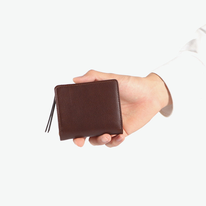 アウ 二つ折り財布 メンズ レディース ブランド 札 小銭 A_W 財布 本革 革 レザー 小銭入れ ファスナー シンプル 黒 Lobb BILLFOLD L ZIP PURSE S AP-003