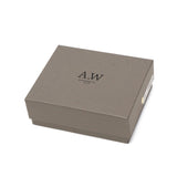 アウ 二つ折り財布 メンズ レディース ブランド 札 小銭 A_W 財布 本革 革 レザー 小銭入れ ファスナー シンプル 黒 Lobb BILLFOLD L ZIP PURSE S AP-003