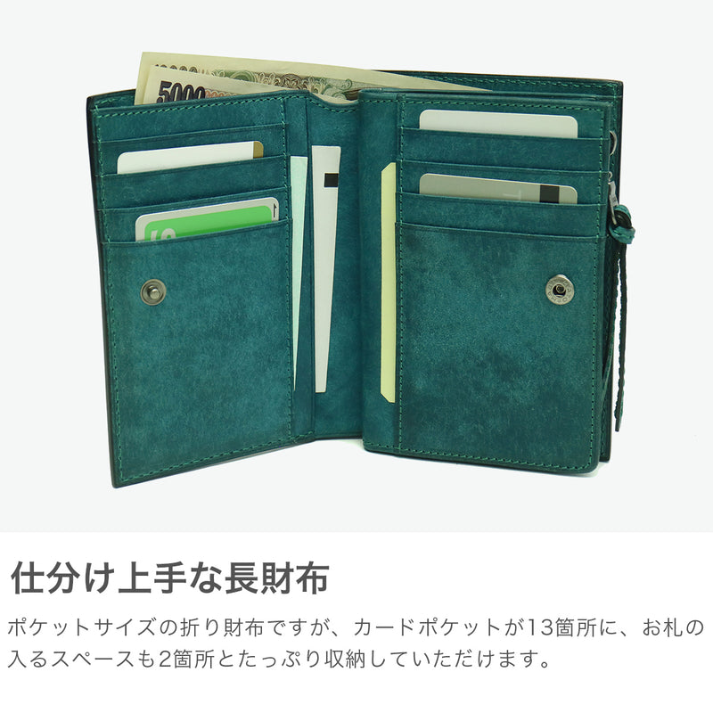 BAGY PORT Buggy Port BUONA Bifold Wallet ZYS-2402