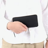 バギーズアネックス 長財布 レディース メンズ BAGGY'S ANNEX 財布 大容量 ブランド ラウンドファスナー レザー カード大容量 おしゃれ 小銭入れ エンボス リサイクルレザー ラウンドファスナー長財布 LZKM-140