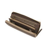 バギーズアネックス 長財布 レディース メンズ BAGGY'S ANNEX 財布 大容量 ブランド ラウンドファスナー レザー カード大容量 おしゃれ 小銭入れ エンボス リサイクルレザー ラウンドファスナー長財布 LZKM-140