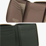 バギーズアネックス 二つ折り財布 レディース メンズ ブランド BAGGY'S ANNEX 財布 大人 ファスナー 大容量 BOX型小銭入れ 小銭入れあり カード入れ コンパクト エンボス リサイクルレザー ハーフ財布 LZKM-141