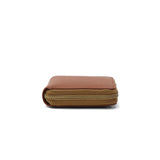 バギーズアネックス 二つ折り財布 レディース メンズ ブランド BAGGY'S ANNEX 財布 大人 ファスナー 大容量 BOX型小銭入れ 小銭入れあり カード入れ コンパクト エンボス リサイクルレザー ハーフ財布 LZKM-141