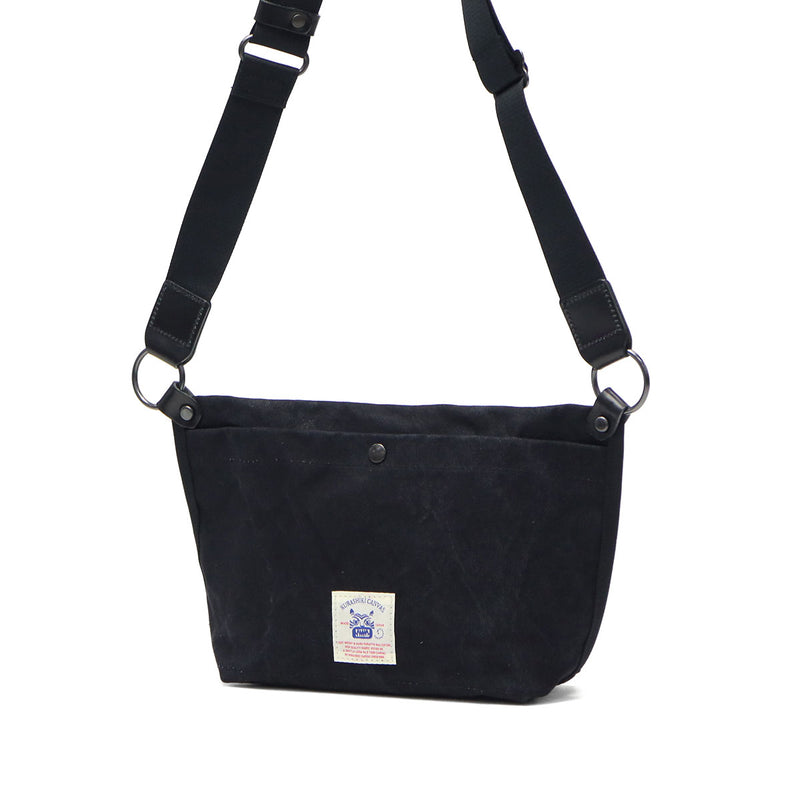 バギーポート ショルダーバッグ メンズ レディース 小さめ BAGGY PORT 斜めがけ 大人 ブランド 帆布 日本製 ファスナー ミニショルダー A5 タイガー帆布 TIGER CANVAS ミニショルダーバッグ GRN-880