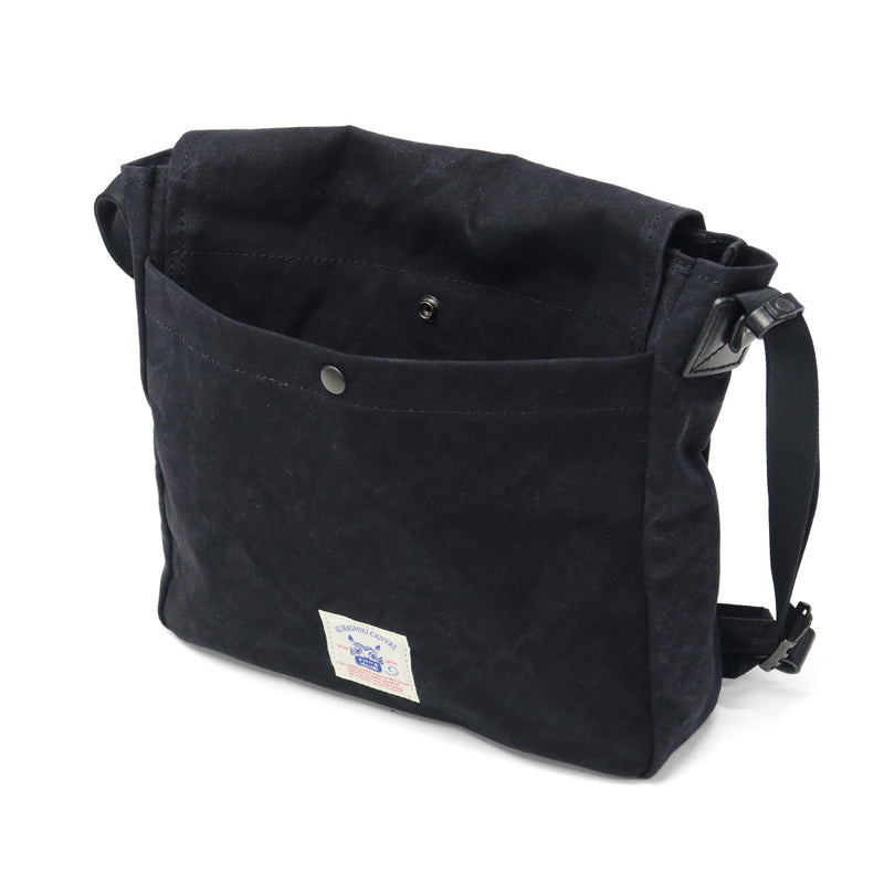 バギーポート ショルダーバッグ メンズ レディース 小さめ BAGGY PORT 斜めがけ 大人 ブランド 帆布 日本製 ミニショルダー A5 タイガー帆布 TIGER CANVAS フラップ付きショルダーバッグ(Sサイズ) GRN-881