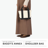 バギーズアネックス ショルダーバッグ レディース メンズ BAGGY'S ANNEX 小さめ 斜め掛け トートバッグ トート バッグ ショルダー 2WAY 帆布 キャンバス ブランド 日本製 トートショルダーバッグ ミニ LGRN4030