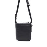 バギーズアネックス ショルダーバッグ メンズ レディース BAGGY'S ANNEX 斜めがけ 小さめ 大人 かっこいい 軽量 本革 革 レザー 斜めがけバッグ 斜め掛け ミニショルダーバッグ 縦型 拡張 グロッシー LZKM-1500