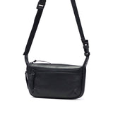 バギーズアネックス ショルダーバッグ メンズ レディース BAGGY'S ANNEX 斜めがけ 小さめ 大人 かっこいい 軽量 本革 革 レザー 斜めがけバッグ 斜め掛け ミニショルダーバッグ 横型 拡張 グロッシー LZKM-1501