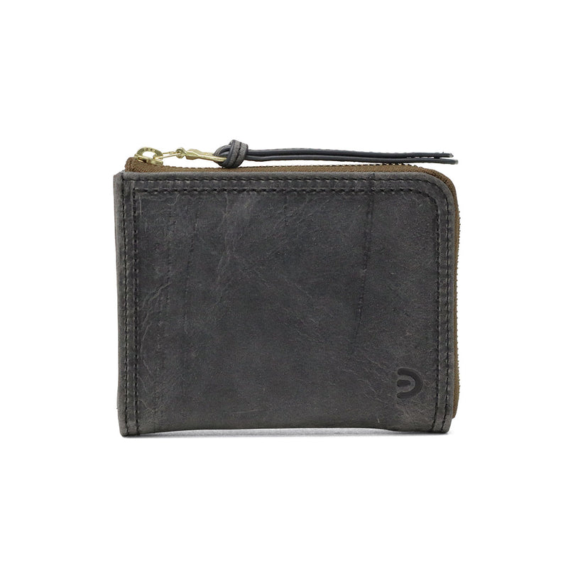 バギーポート 財布 メンズ レディース コンパクト BAGGY PORT ブランド おしゃれ ミニ財布 レザー 本革 革 ミニ 小さめ 小銭入れあり クーズー KUDU LEATHER L字ファスナー コンパクトウォレット ZKM-905