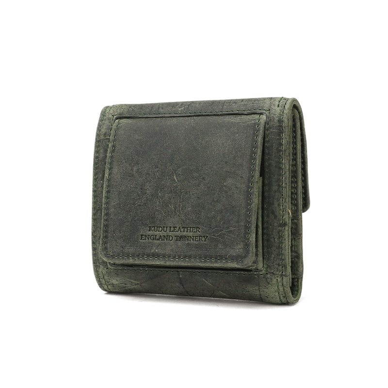 バギーポート 財布 二つ折り財布 メンズ レディース コンパクト ブランド BOX型小銭入れ BAGGY PORT おしゃれ レザー 本革 革 二つ折 小さめ 小銭入れあり クーズー KUDU LEATHER コンパクトウオレット ZKM-906