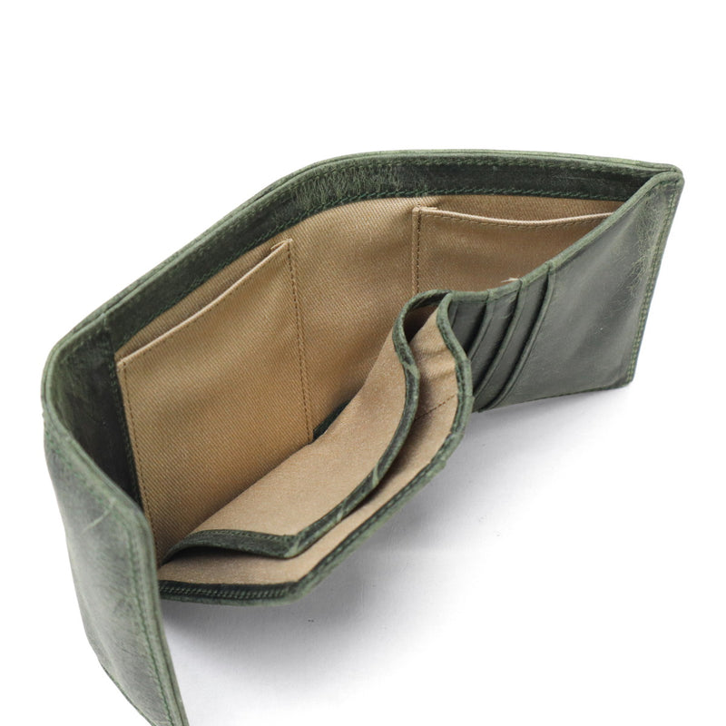 バギーポート 財布 二つ折り財布 メンズ レディース コンパクト ブランド BOX型小銭入れ BAGGY PORT おしゃれ レザー 本革 革 二つ折 小さめ 小銭入れあり クーズー KUDU LEATHER コンパクトウオレット ZKM-906