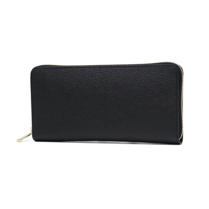 バギーポート 長財布 メンズ レディース ロングウォレット BAGGY PORT ブランド 大人 おしゃれ 財布 ラウンド型 小銭入れ 札入れ カード 本革 革 エコレザー ファスナー 黒桟革 ラウンドファスナー長財布 ZYS-390