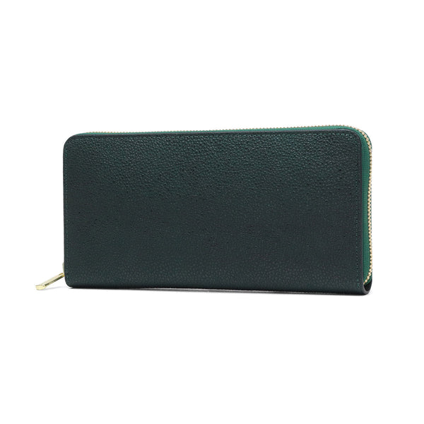 バギーポート 長財布 メンズ レディース ロングウォレット BAGGY PORT ブランド 大人 おしゃれ 財布 ラウンド型 小銭入れ 札入れ カード 本革 革 エコレザー ファスナー 黒桟革 ラウンドファスナー長財布 ZYS-390