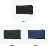 バギーポート 長財布 メンズ レディース ロングウォレット BAGGY PORT ブランド 大人 おしゃれ 財布 ラウンド型 小銭入れ 札入れ カード 本革 革 エコレザー ファスナー 黒桟革 ラウンドファスナー長財布 ZYS-390