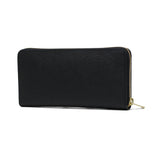 バギーポート 長財布 メンズ レディース ロングウォレット BAGGY PORT ブランド 大人 おしゃれ 財布 ラウンド型 小銭入れ 札入れ カード 本革 革 エコレザー ファスナー 黒桟革 ラウンドファスナー長財布 ZYS-390