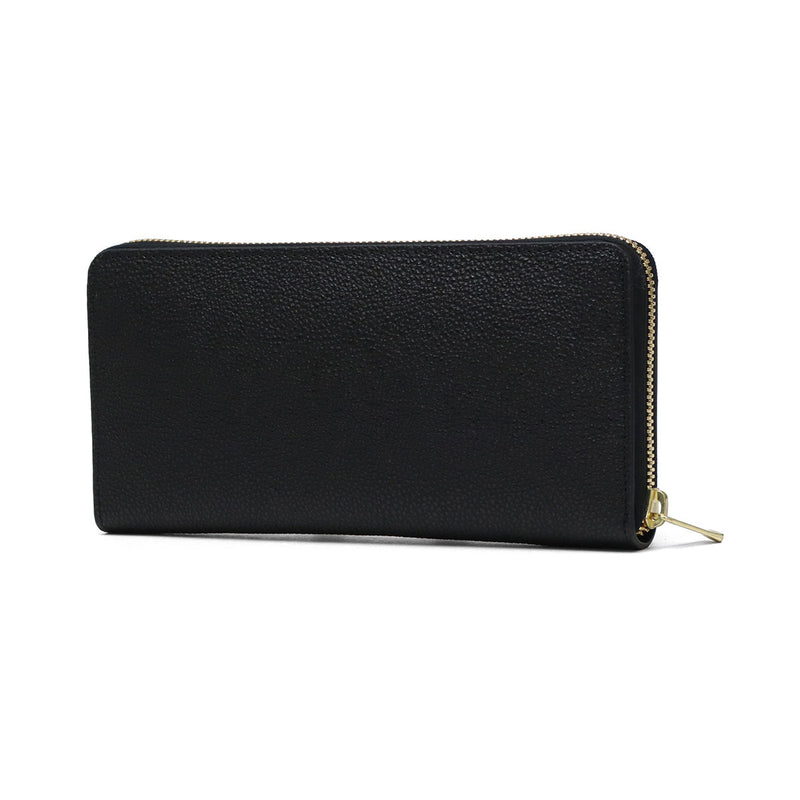 バギーポート 長財布 メンズ レディース ロングウォレット BAGGY PORT ブランド 大人 おしゃれ 財布 ラウンド型 小銭入れ 札入れ カード 本革 革 エコレザー ファスナー 黒桟革 ラウンドファスナー長財布 ZYS-390