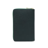 バギーポート 二つ折り財布 メンズ レディース 折財布 BAGGY PORT ブランド 大人 おしゃれ 財布 ラウンド型 小銭入れ 札入れ カード 本革 革 エコレザー ファスナー 黒桟革 ラウンドファスナーハーフ財布 ZYS-391