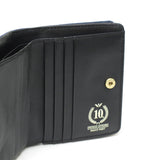 バギーポート 二つ折り財布 メンズ レディース ブランド 札 小銭 BAGGY PORT 本革 革 レザー 財布 シンプル ファスナー 藍染め ヌバック コンパクトハーフ財布 ZYS-492