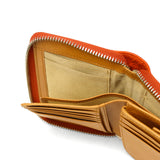 バギーズアネックス 二つ折り財布 レディース ファスナー 使いやすい BAGGY'S ANNEX 財布 大人 本革 レザー ブランド シンプル 革 革財布 コンパクト BOX型 NATURAL BOX ナチュラルボックス ラウンドハーフ LZKM-3601