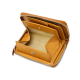 バギーズアネックス 二つ折り財布 レディース ファスナー 使いやすい BAGGY'S ANNEX 財布 大人 本革 レザー ブランド シンプル 革 革財布 コンパクト BOX型 NATURAL BOX ナチュラルボックス ラウンドハーフ LZKM-3601