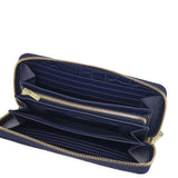 バギーポート 長財布 メンズ レディース BAGGY PORT ブランド 大人 おしゃれ 財布 ラウンドジップ 小銭入れあり 藍染め 本革 ワニ革 クロコ レザー 本藍染め×クロコダイル ラウンドファスナー長財布 ZWL-8000