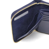 バギーポート 二つ折り財布 メンズ レディース BAGGY PORT ブランド 大人 おしゃれ 財布 ラウンドジップ 小銭入れあり 藍染め 本革 ワニ革 クロコ 本藍染め×クロコダイル ラウンドファスナーハーフ財布 ZWL-8001