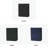 バギーポート 二つ折り財布 メンズ レディース 本革 BAGGY PORT コンパクト ブランド 日本製 大人 おしゃれ 財布 二つ折り 薄型 スリム レザー 姫路 黒桟革 コンパクト財布 ZYS393