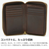 バギーポート 二つ折り財布 メンズ レディース ブランド Chromexcel BAGGY PORT 本革 牛革 レザー おしゃれ 大人 かっこいい box型小銭入れ ミドルウォレット LIMA ラウンドファスナー ハーフ財布 FZYS201