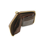 バギーポート 二つ折り財布 メンズ レディース ブランド Chromexcel BAGGY PORT 本革 牛革 レザー おしゃれ 大人 かっこいい box型小銭入れ ミドルウォレット LIMA ラウンドファスナー ハーフ財布 FZYS201