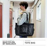 バイシクロン バイ バッグジャック トートバッグ メンズ 大容量 ファスナー付き 大きめ BAICYCLON by bagjack ショルダー PC収納 斜めがけバッグ ナイロン B4 2WAY 15inch TOTE BAG BCL-17-Ver2
