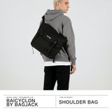 バイシクロン バイ バッグジャック メッセンジャーバッグ メンズ A4 B4 パソコン 大容量 BAICYCLON by bagjack ビジネス ブランド 撥水 おしゃれ 斜め掛け ショルダー 15inch CORE LINE MESSENGER BAG CL-02