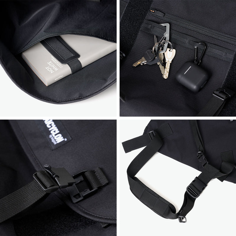 バイシクロン バイ バッグジャック メッセンジャーバッグ メンズ A4 B4 パソコン 大容量 BAICYCLON by bagjack ビジネス ブランド 撥水 おしゃれ 斜め掛け ショルダー 15inch CORE LINE MESSENGER BAG CL-02