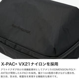 ベルーフバゲージ ボディバッグ メンズ レディース 大きめ 大容量 beruf baggage おしゃれ カジュアル 旅行 大人 ボディ バッグ 斜めがけ 6L A5 X-Pac 撥水 防水 耐水 日本製 URBAN EXPLORER 6.0 brf-GR21