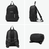 Ben Davis Backpack untuk Wanita Lelaki Kapasiti Besar Sekolah Ben Davis Beg Beg Ransel Komputer Bergaya Gadis Kasual Lelaki Lelaki Perjalanan Hitam Junior dan Pelajar Sekolah Tinggi Kanan Black A4 Small Daypack 12L BDW-8414