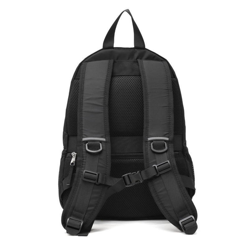 Ben Davis Backpack untuk Wanita Lelaki Kapasiti Besar Sekolah Ben Davis Beg Beg Ransel Komputer Bergaya Gadis Kasual Lelaki Lelaki Perjalanan Hitam Junior dan Pelajar Sekolah Tinggi Kanan Black A4 Small Daypack 12L BDW-8414