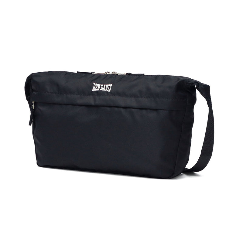 ベンデイビス ショルダーバッグ メンズ レディース BEN DAVIS ブランド 斜めがけ 大人 軽量 軽い かっこいい 小さめ ナイロン ショルダー ラウンド バッグ ロゴ シンプル おしゃれ B5 NYLON SHOULDER BDW-8438