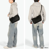 ベンデイビス ショルダーバッグ メンズ レディース BEN DAVIS ブランド 斜めがけ 大人 軽量 軽い かっこいい 小さめ ナイロン ショルダー ラウンド バッグ ロゴ シンプル おしゃれ B5 NYLON SHOULDER BDW-8438