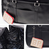 Beverly Hills Polo Club School Bag High School Girls Synthetic Leather BEVERLY HILLS POLO CLUB Bag Women Large Black Skuba Synthetic Leather School Bag Cute School Bag Commuting Bag Commuting Synthetic Leather School Bag BP002