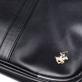 Beverly Hills Polo Club School Bag High School Girls Synthetic Leather BEVERLY HILLS POLO CLUB Bag Women Large Black Skuba Synthetic Leather School Bag Cute School Bag Commuting Bag Commuting Synthetic Leather School Bag BP002