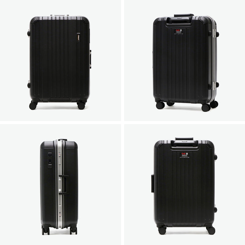【正規品1年保証】 バーマス スーツケース Mサイズ BERMAS キャリー キャリーケース ビジネス 旅行 トラベル TSAロック ストッパー付き 静音 メンズ レディース 6～7泊 HERITAGEⅡ フレーム64L 60533